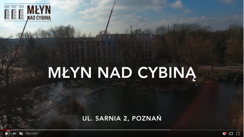 Zobacz film z budowy Młyna nad Cybiną!
